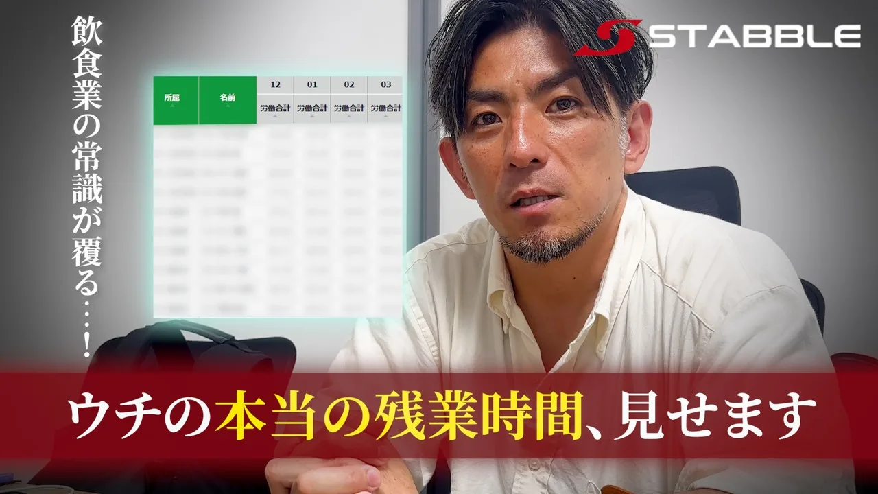 残業月20時間未満、勤怠データも公開