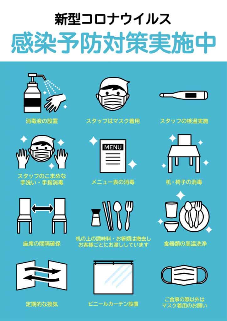 コロナ感染予防ポスター