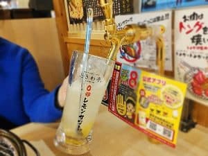 卓上サーバーから自分で注ぐ「0秒レモンサワー 仙台ホルモン焼肉酒場 ときわ亭」大宮に開店！